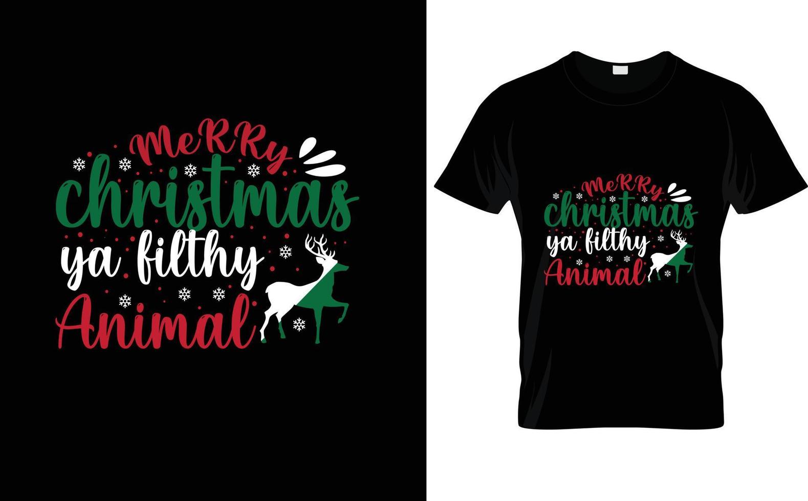 feliz navidad ya... camiseta personalizada vector