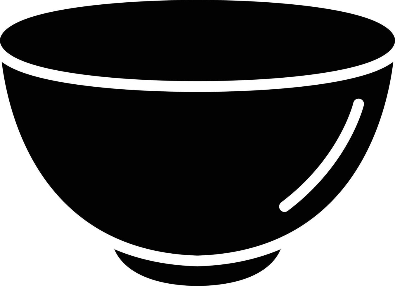 Bowl Vector Icon Design Illustration