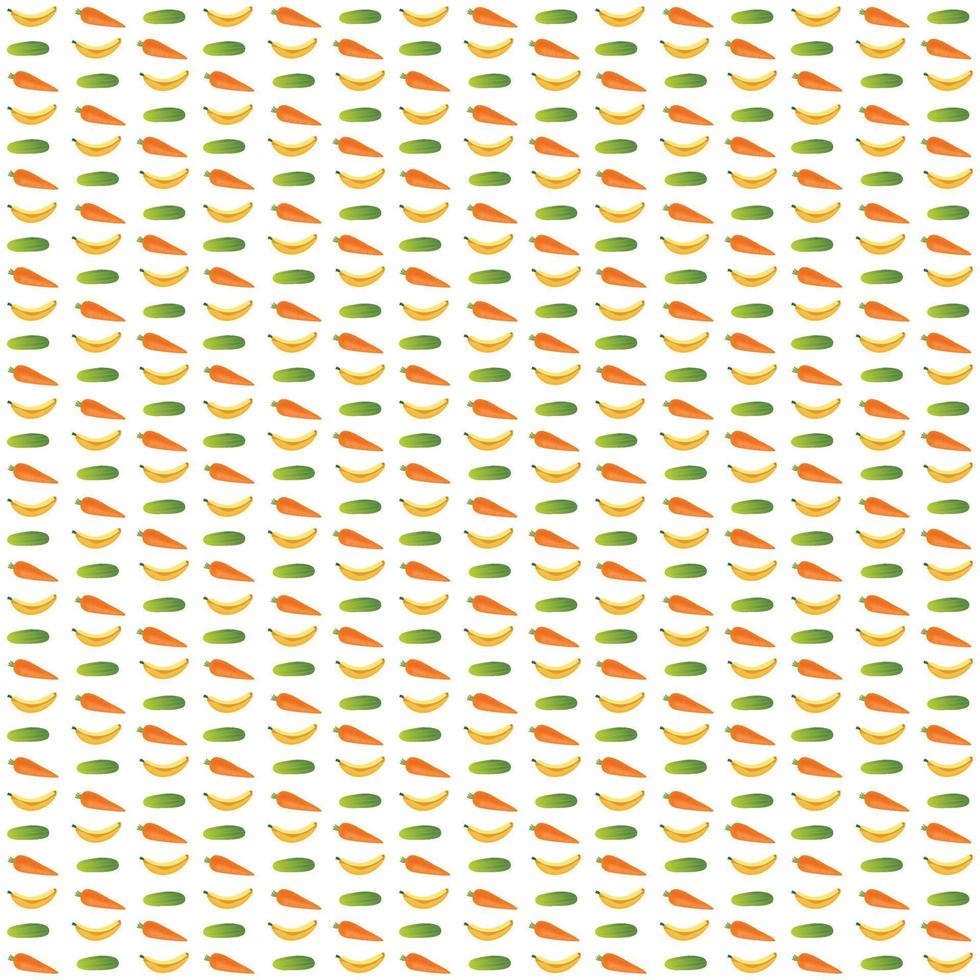 Vegetable pattern background design for world food day vector