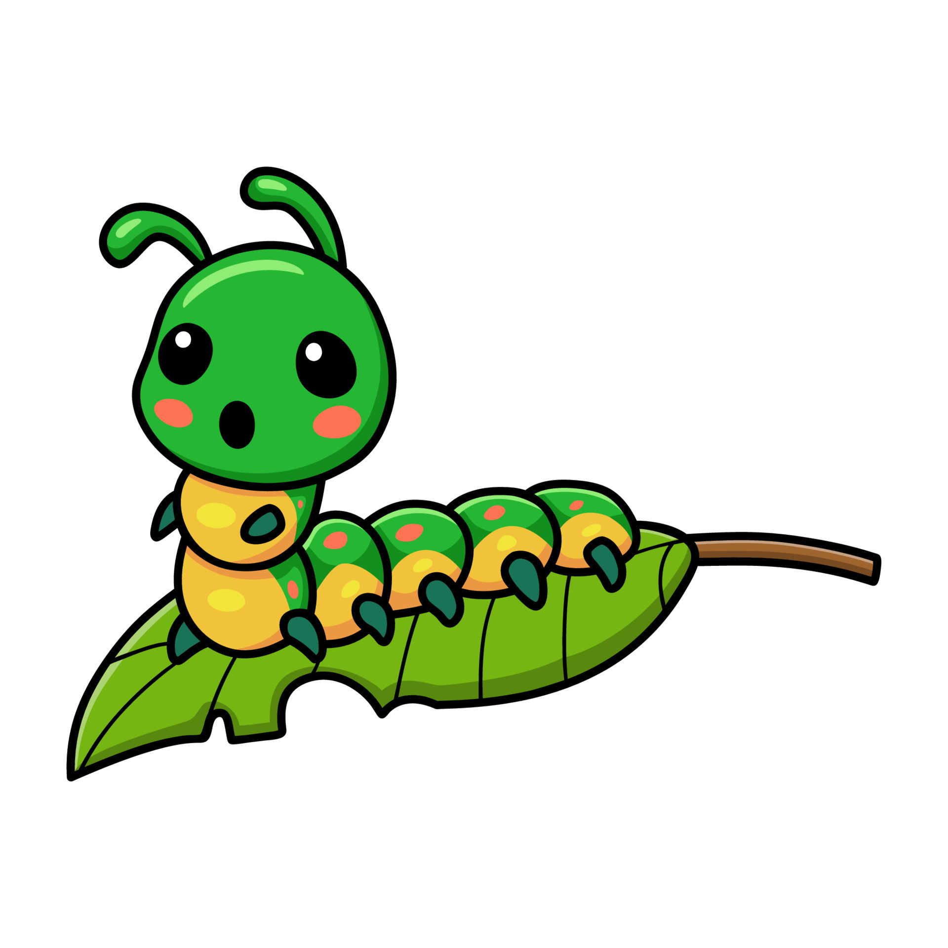Cute Little Caterpillar Cartoon On Leaf 12750679 Vector Art At Vecteezy cute-little-caterpillar-cartoon-on-leaf-12750679-vector-art-at-vecteezy