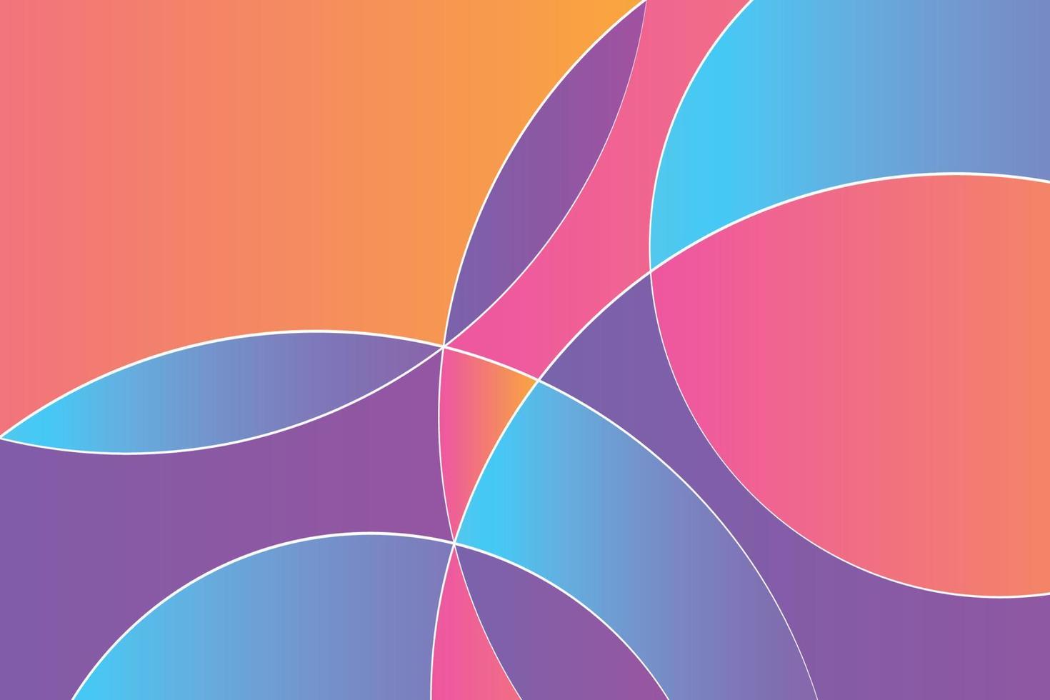 Abstract rainbow liquid gradient circle background. Modern and trendy iridescent round shape backdrop illustration vector