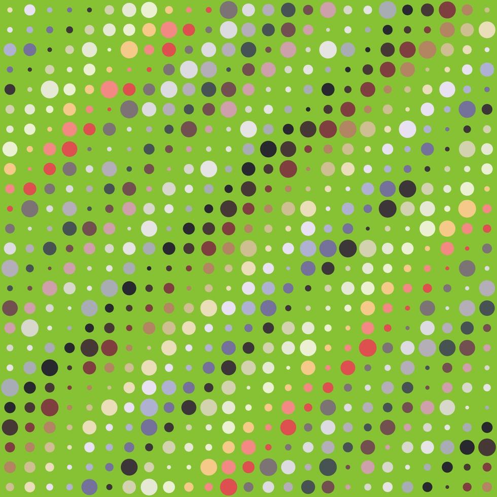Abstract background with irregular colored circles. Abstract round seamless pattern. vector
