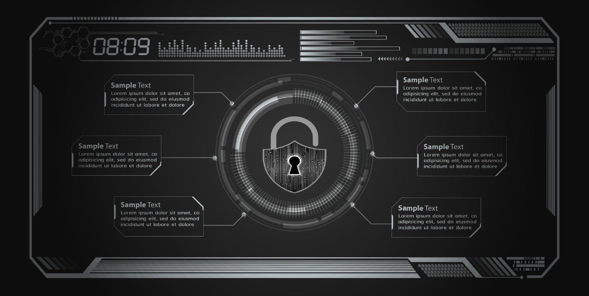 Modern Technology Background vector