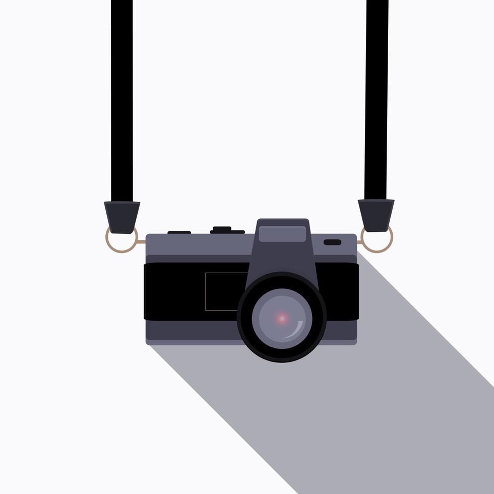 ilustración de vector de cámara digital