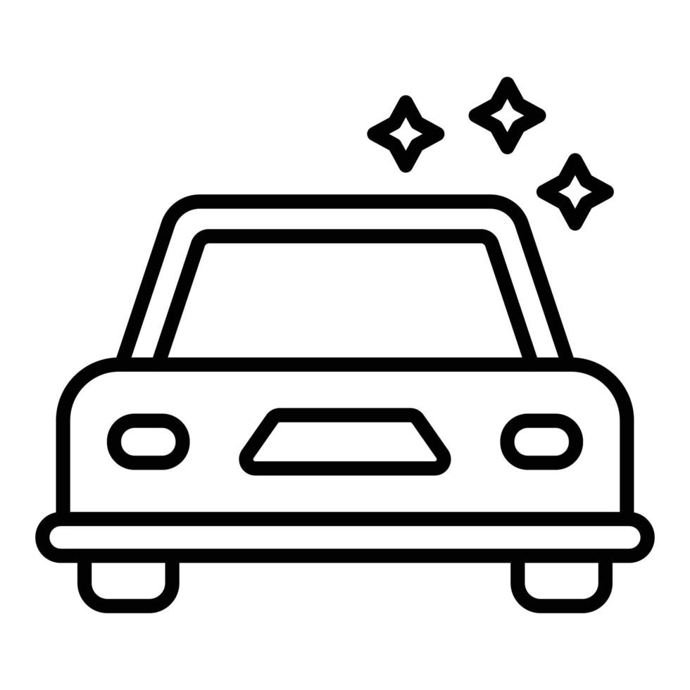 Car Wash Icon Style vector