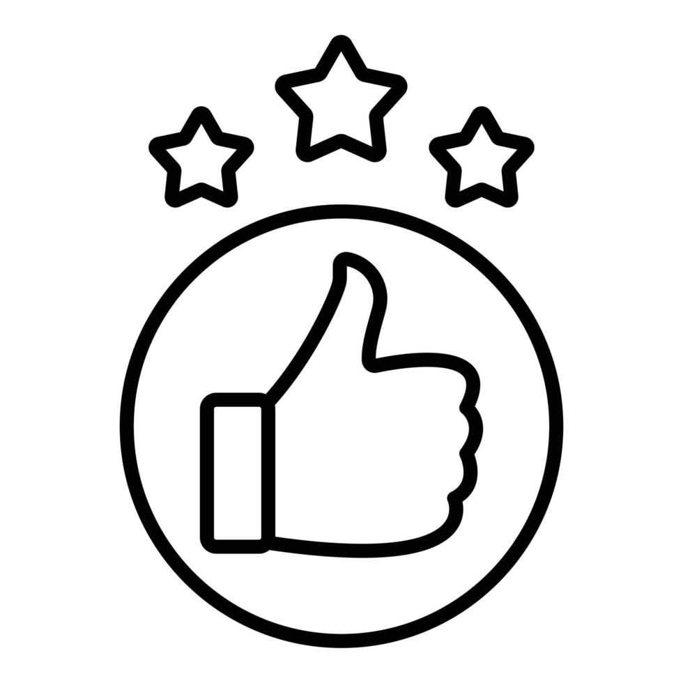 Recommended Icon Style vector