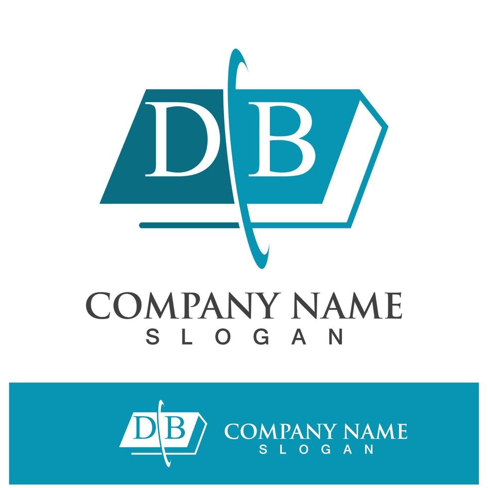 Digital book logo icon technology vector