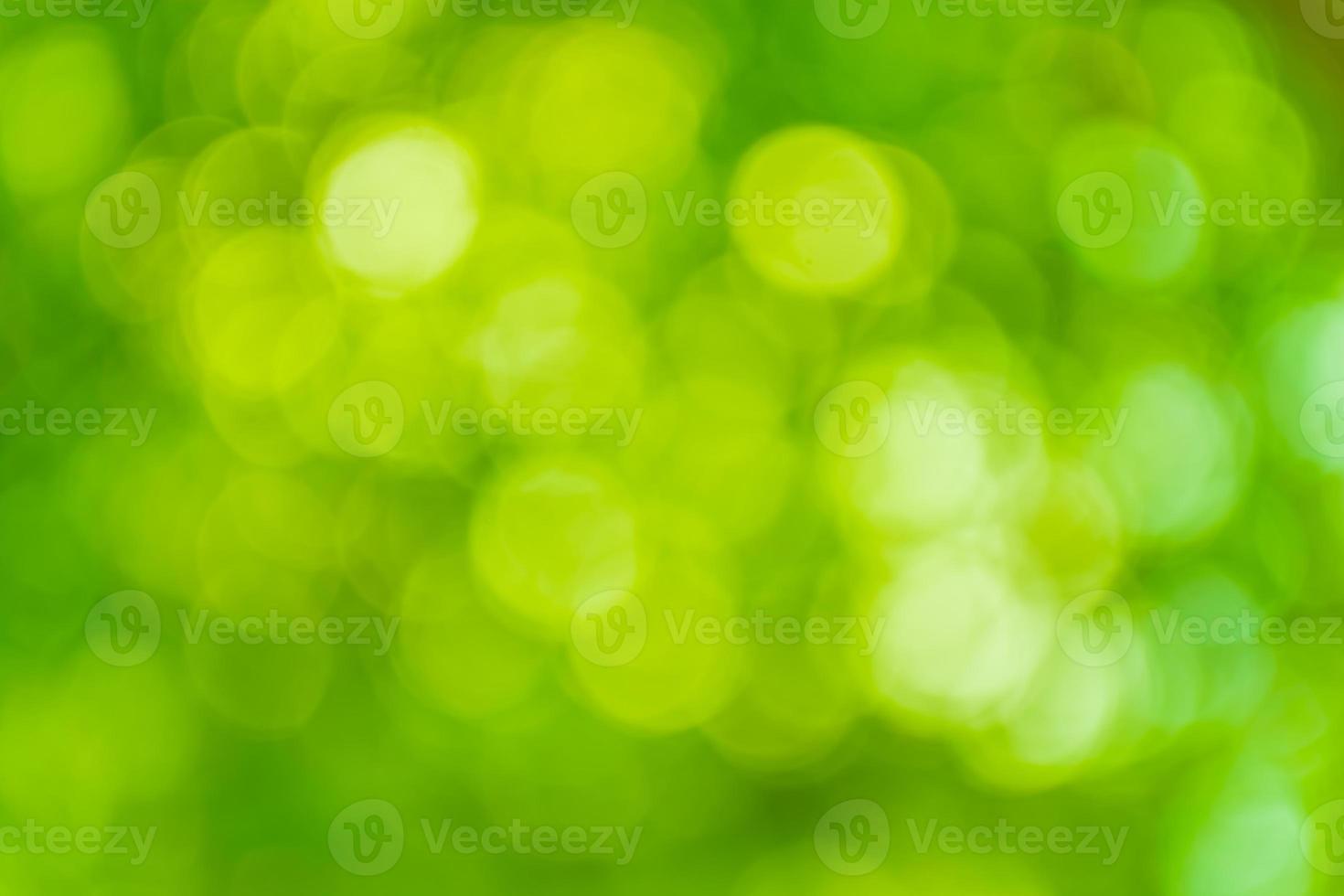 Abstract background, bright green bokeh. photo