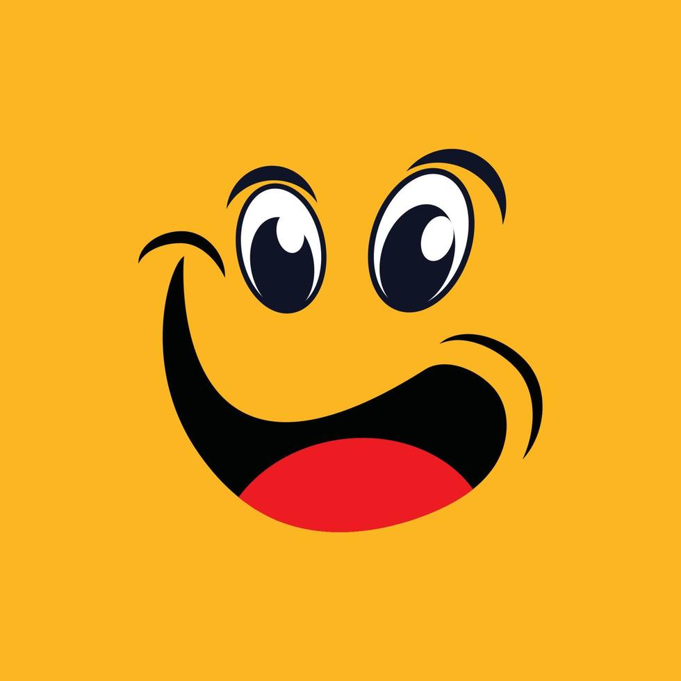 Smile emotion icon vector illustration
