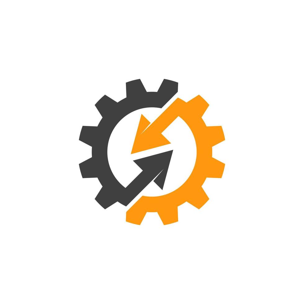 Gear vector icon illustration design