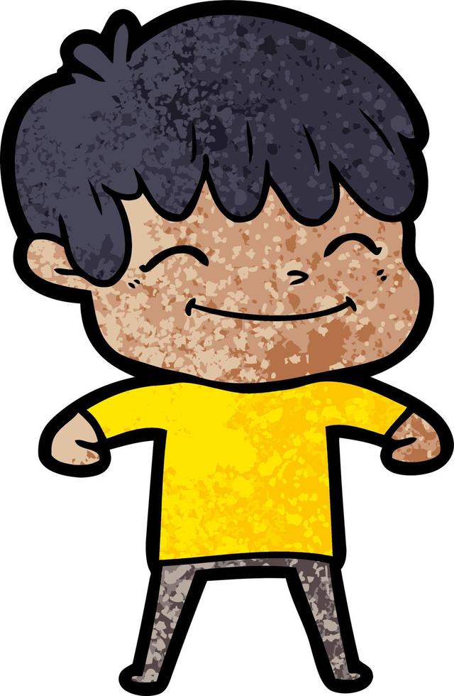 personaje de hombre vectorial en estilo de dibujos animados vector