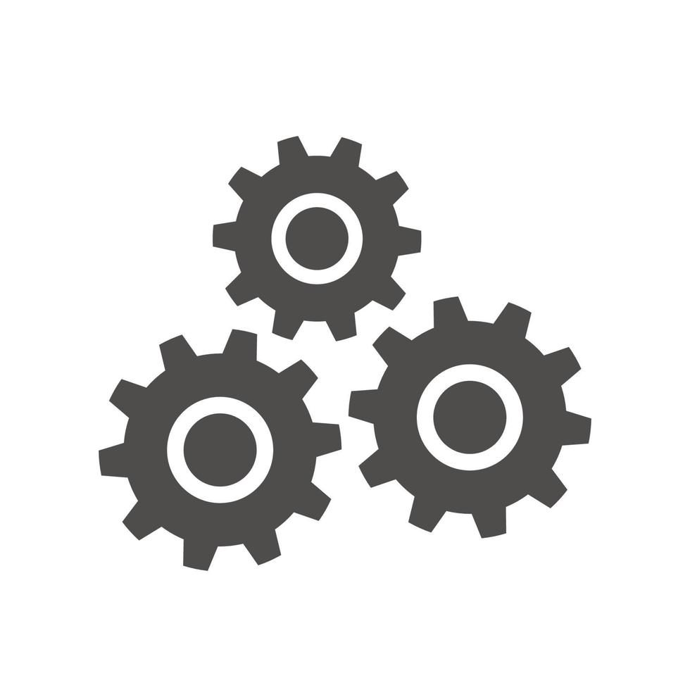 Gear Vector Icon Illustration Design