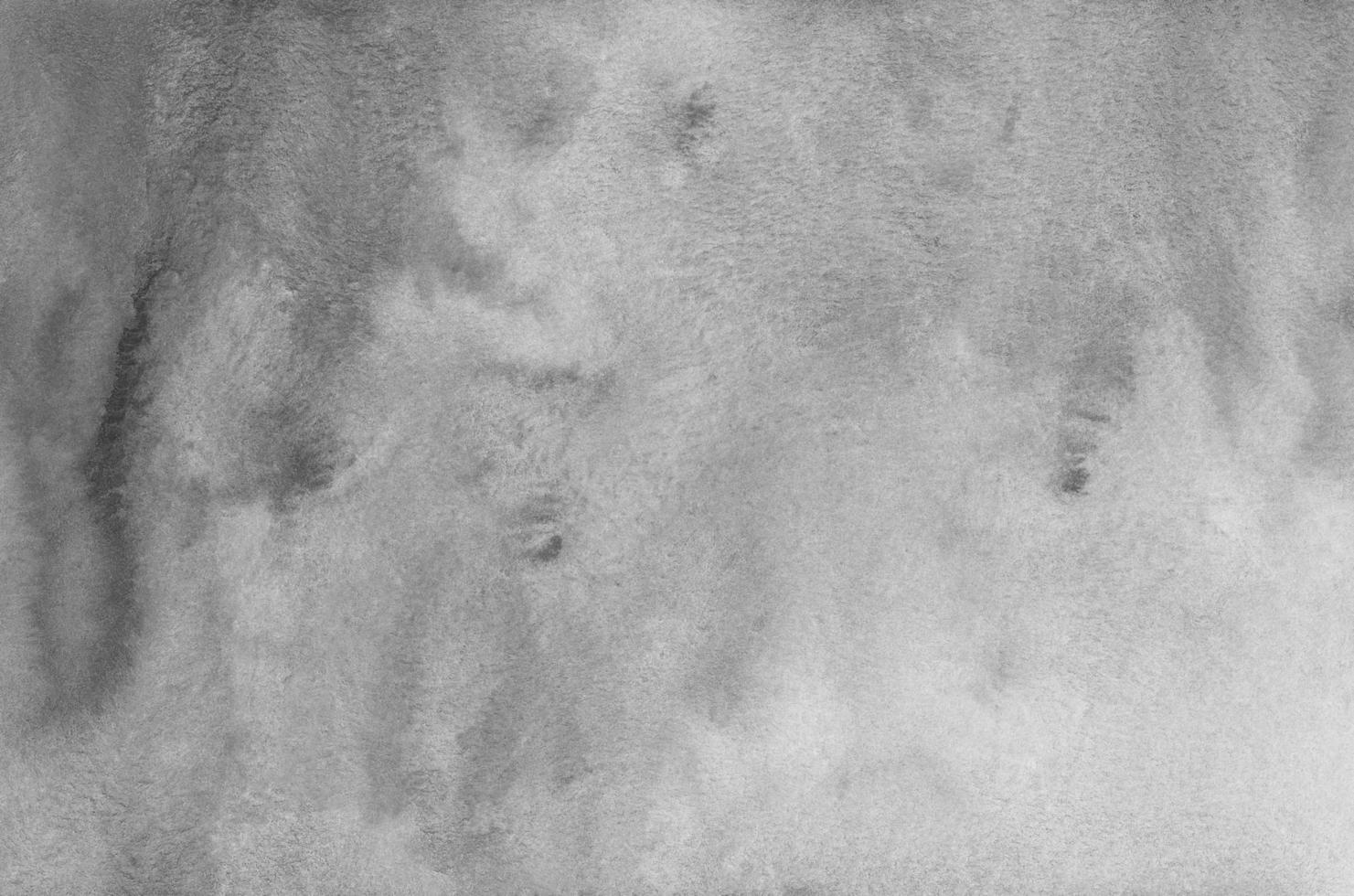 Watercolor light gray gradient background texture. Aquarelle white and gray ombre. photo
