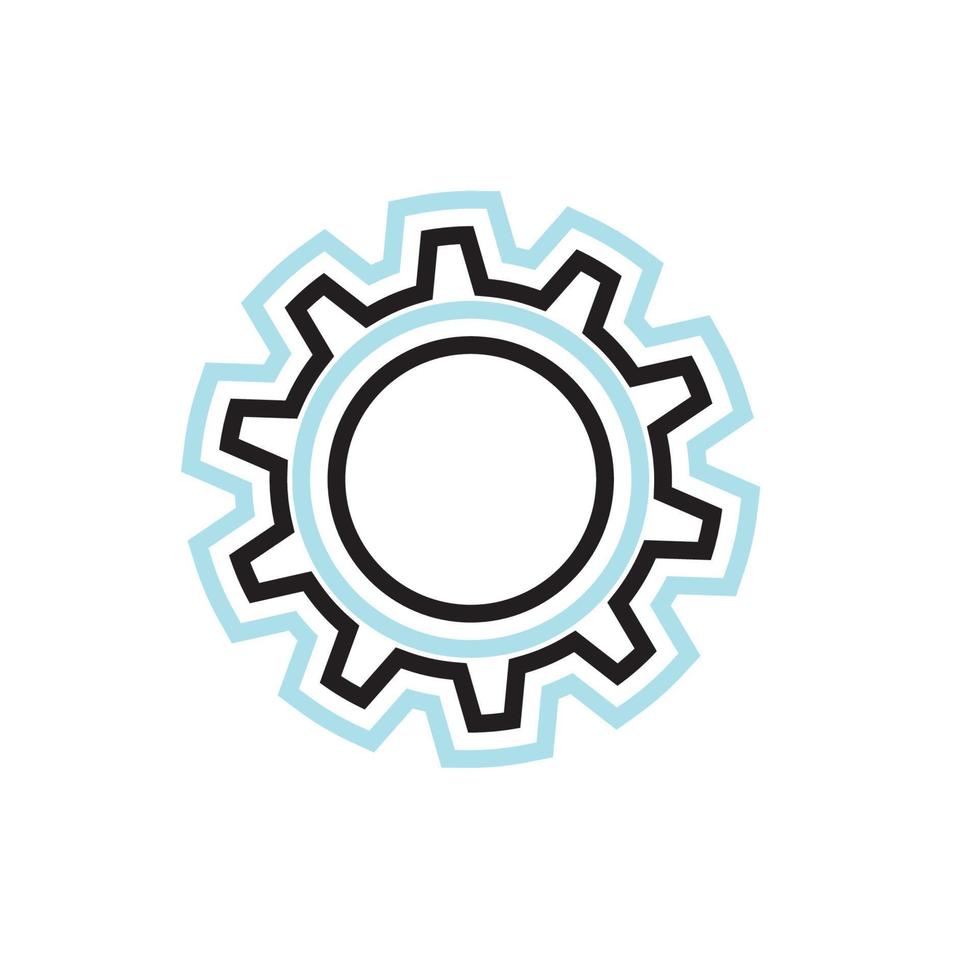 Gear Vector Icon Illustration Design