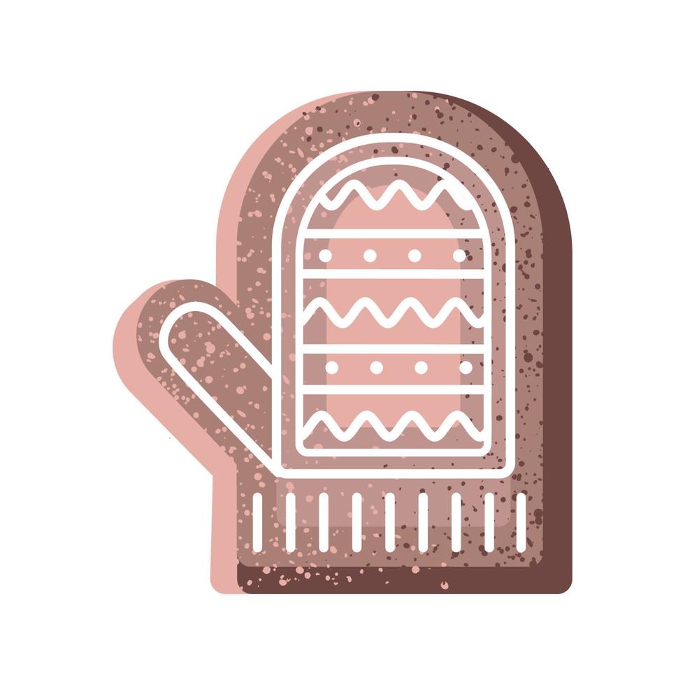 Vector illustration of Christmas gingerbread