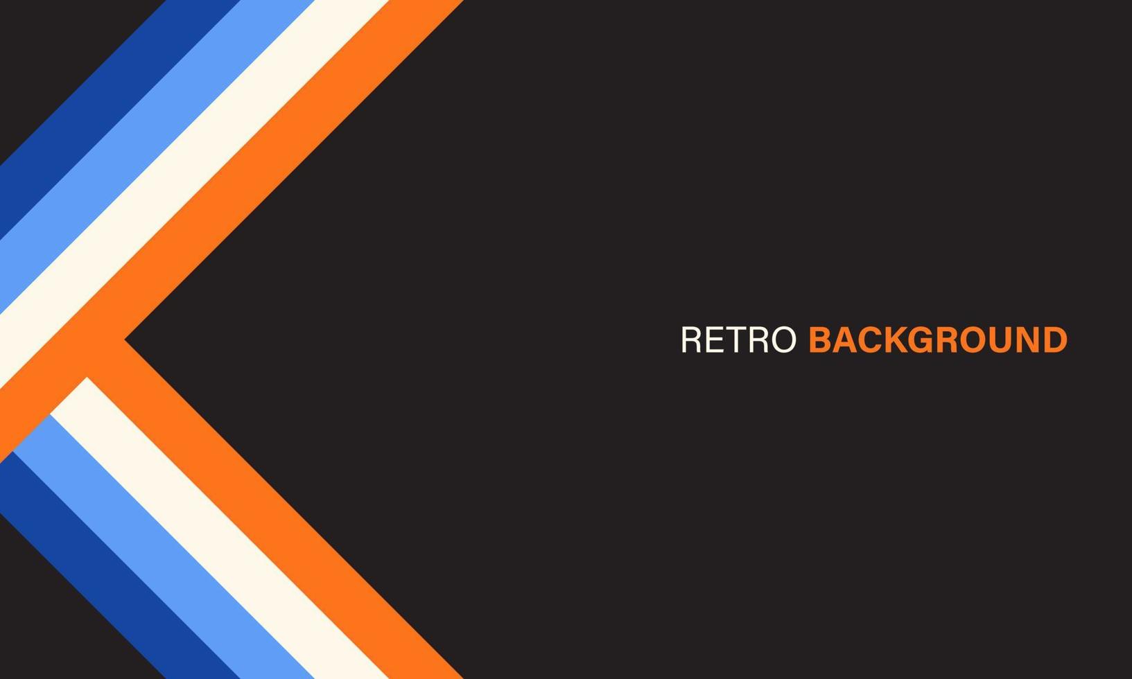 Retro abstract background vector