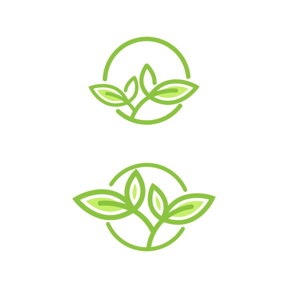 Vegan element Vector icon design illustration