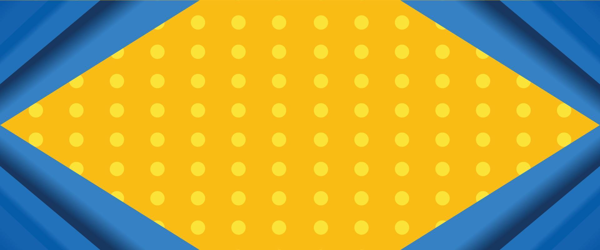 yellow abstract background with blue color combination vector