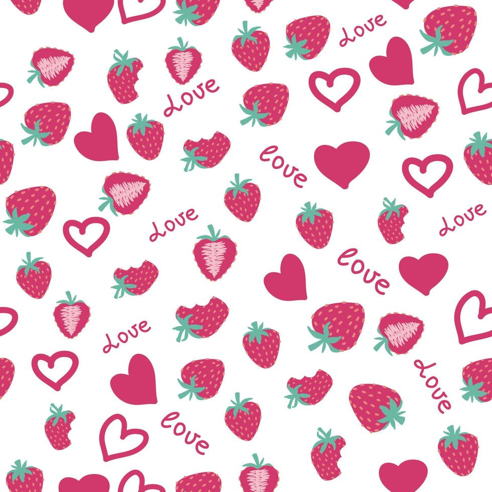 Strawberry Patterns, Red strawberry, Strawberry Backgrounds, Strawberry Love Card vector