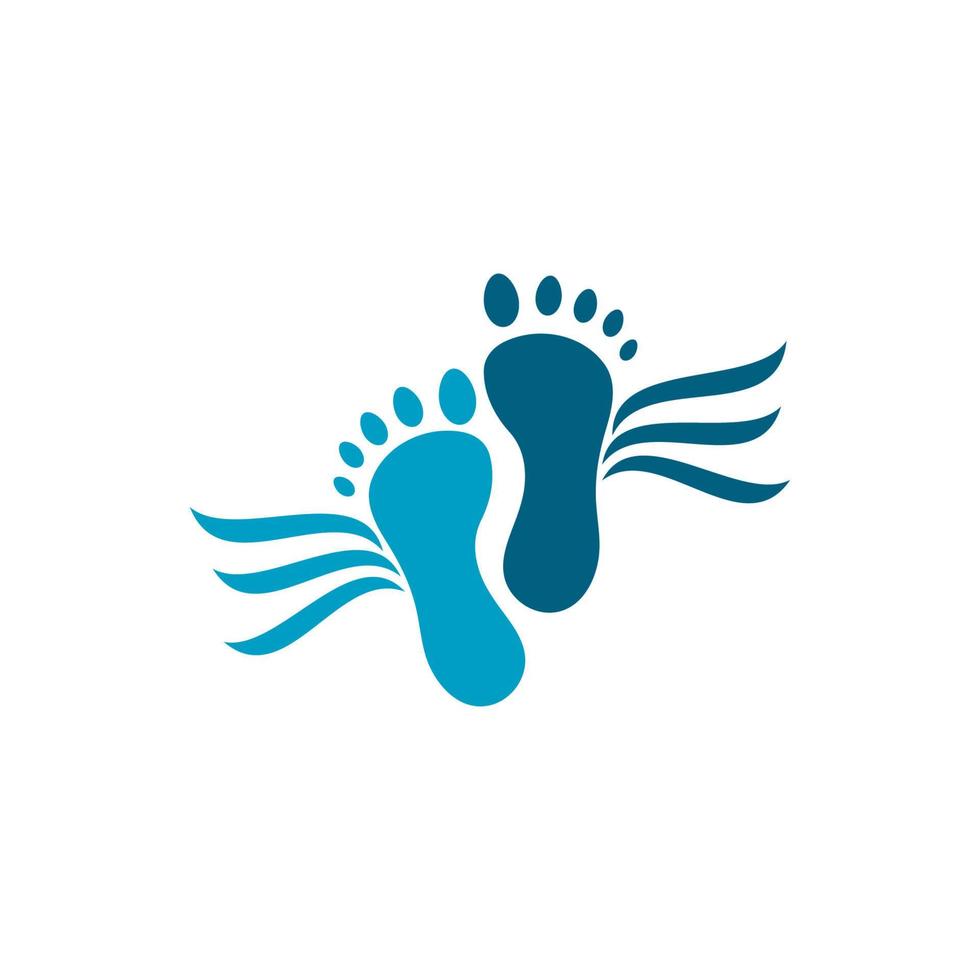 foot care Logo Template vector icon illustration