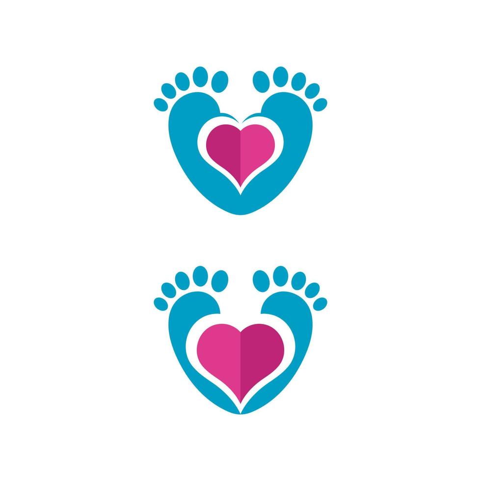 foot care Logo Template vector icon illustration
