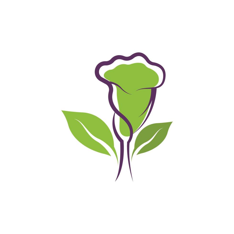flower vector icon design