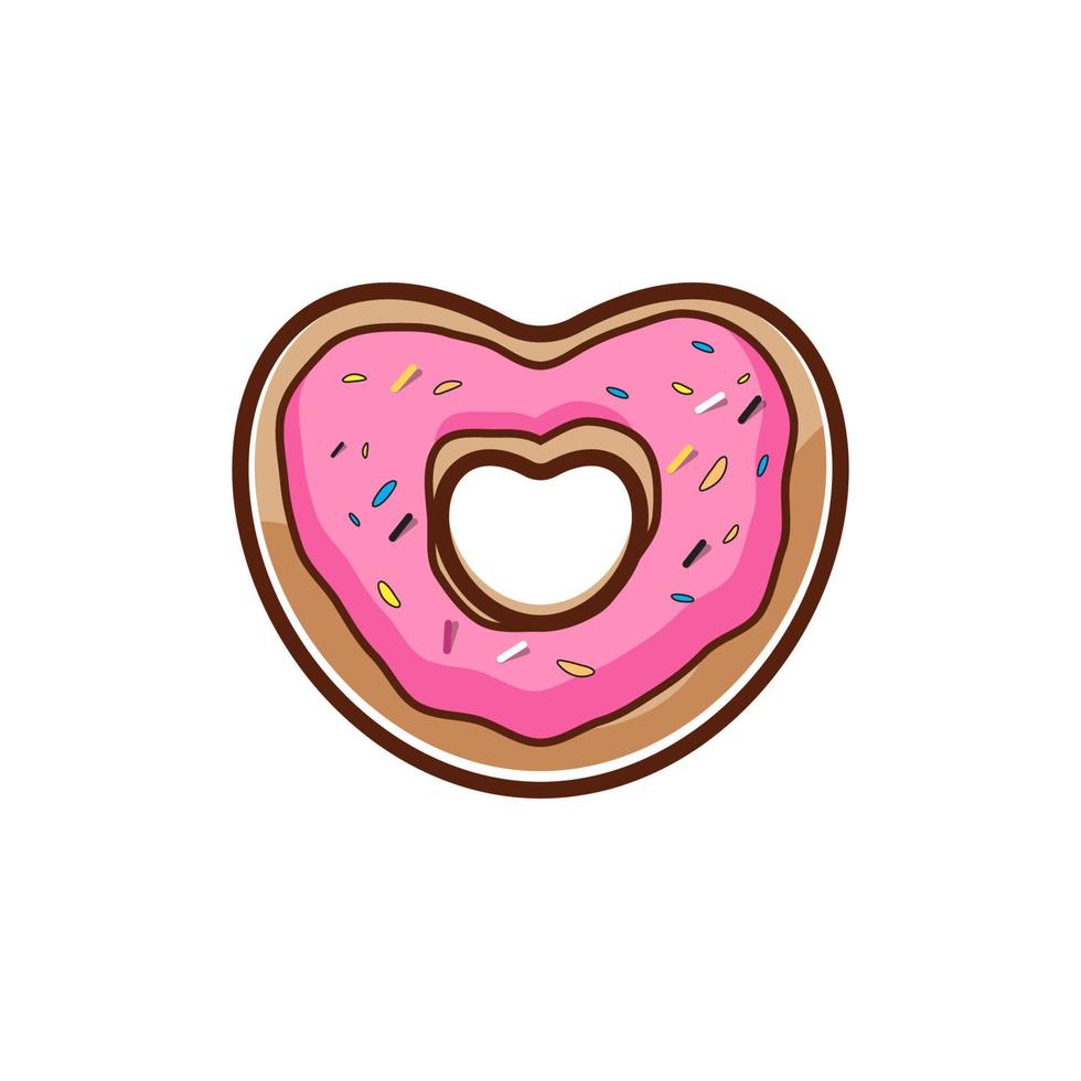 Donut Vector icon design illustration