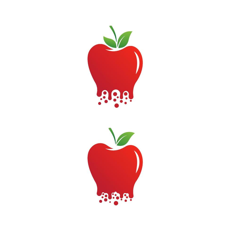 Apple vector illustration design