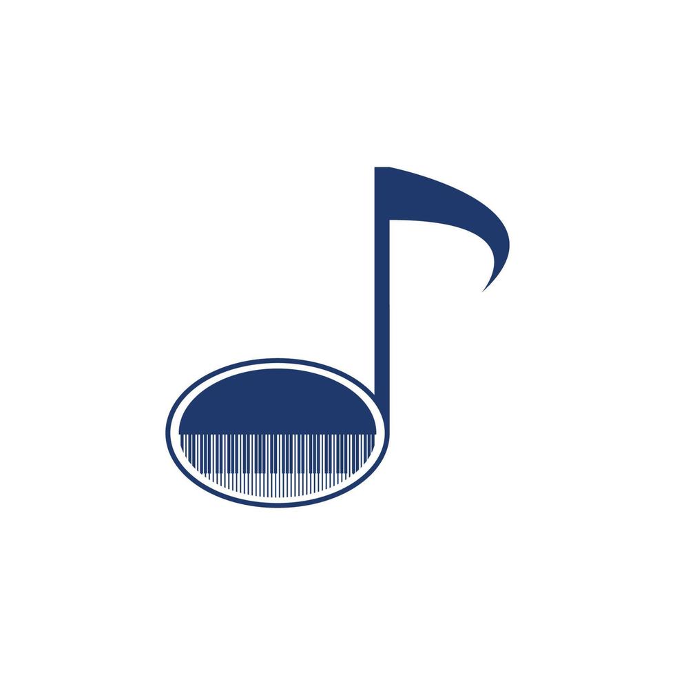 Piano Music Icon Vector illustration design