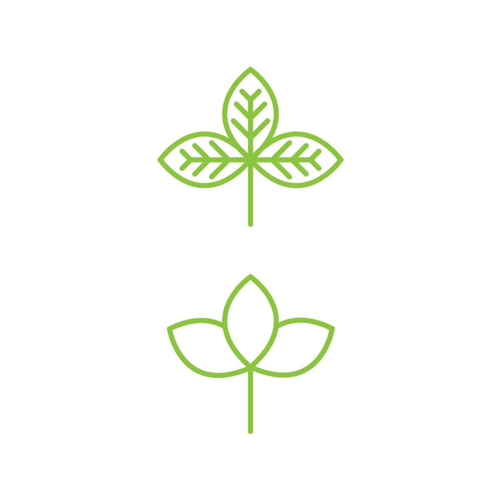 Vegan element Vector icon design illustration