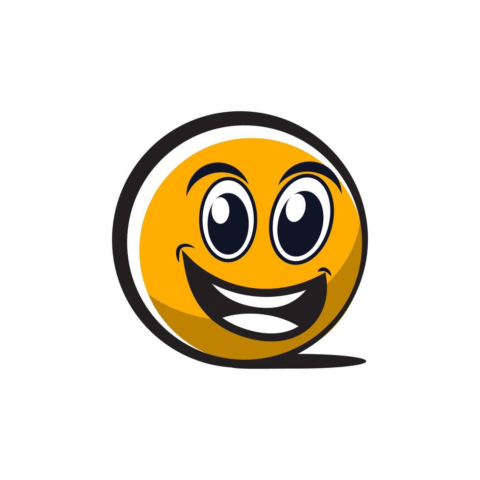 Smile emotion icon vector illustration