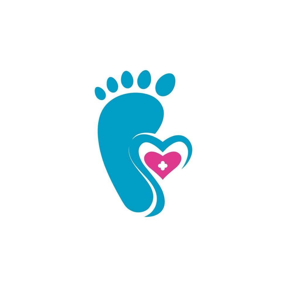 foot care Logo Template vector icon illustration