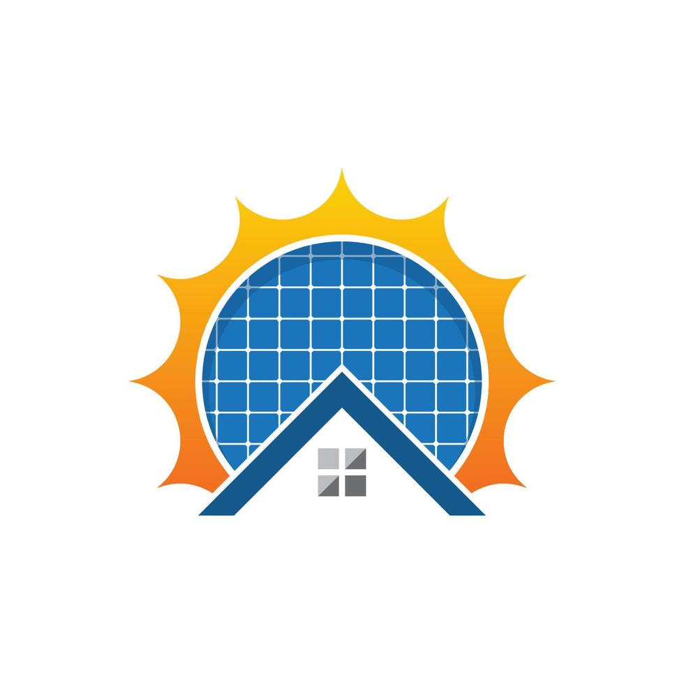 Solar Energy vector icon illustration
