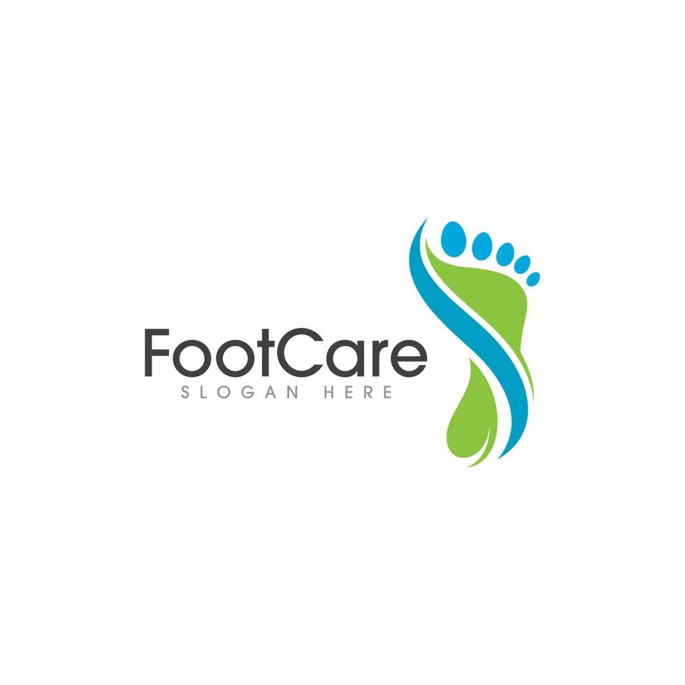 foot Care Logo Template vector icon illustration