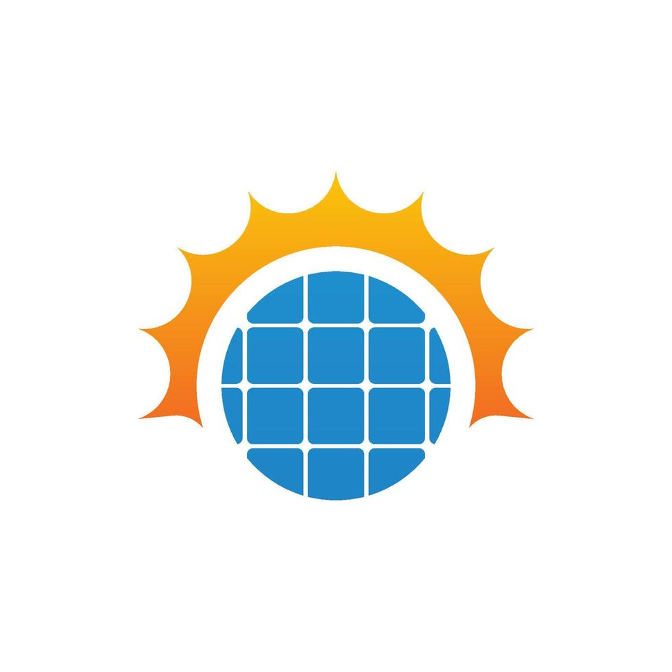 Solar Energy vector icon illustration