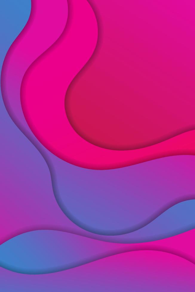 abstract wave background design illustration vector