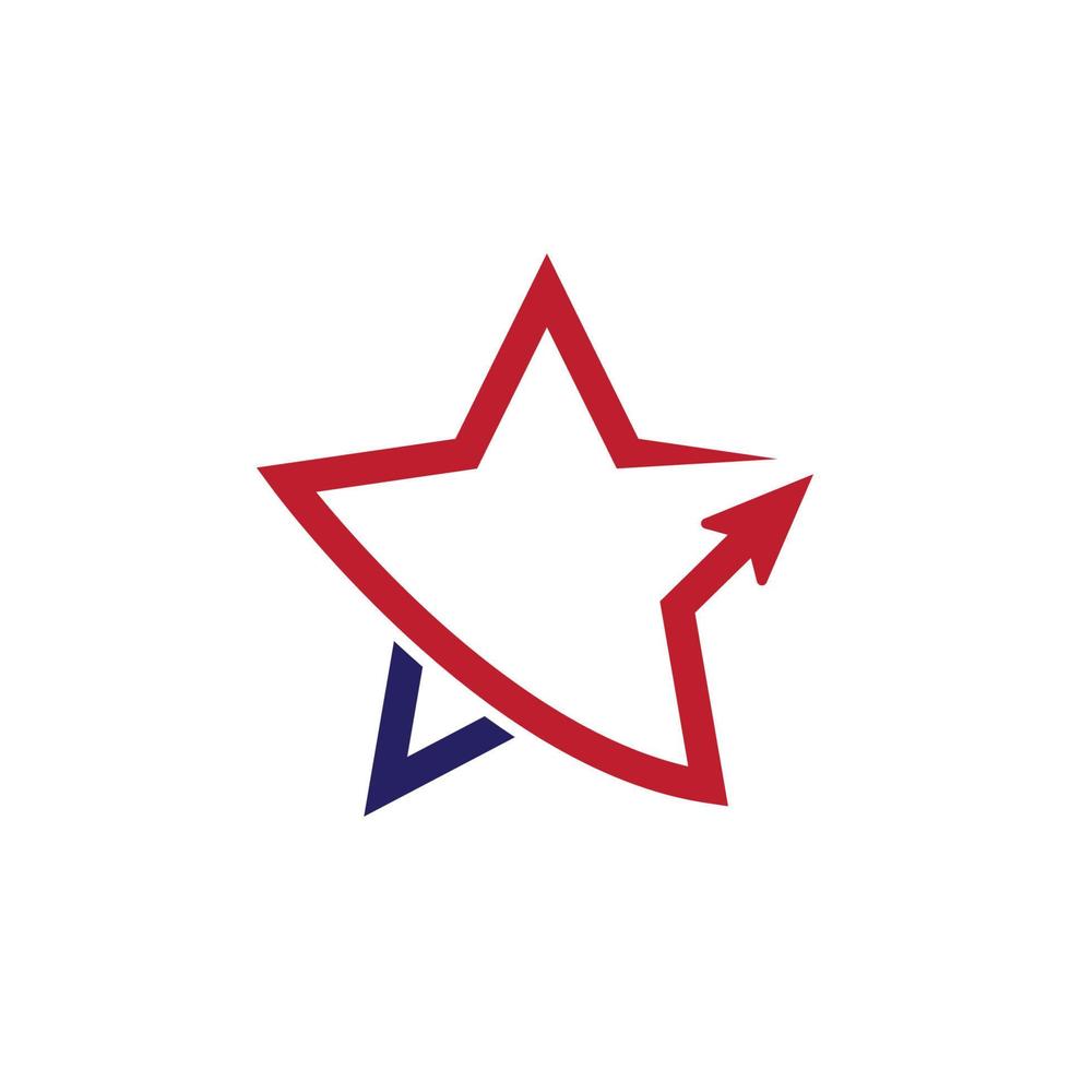 Star icon Template vector illustration