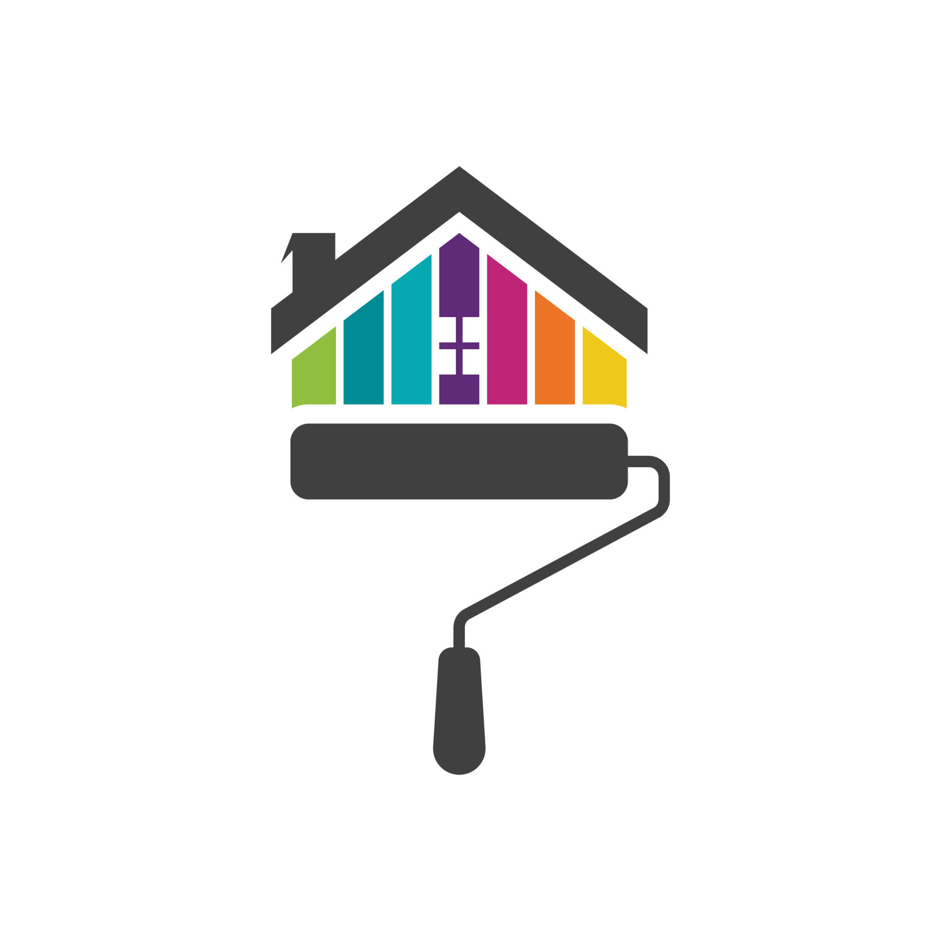 Paint Logo Template vector icon 12760242 Vector Art at Vecteezy