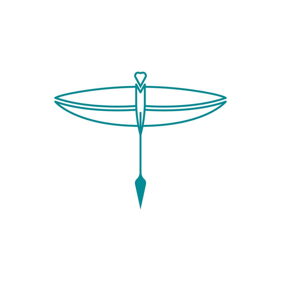 Dragonfly illustration icon vector