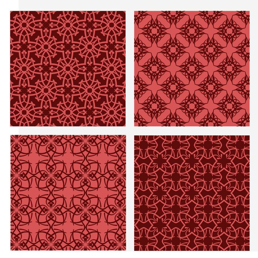 vector set  floral pattern  decorative ornament