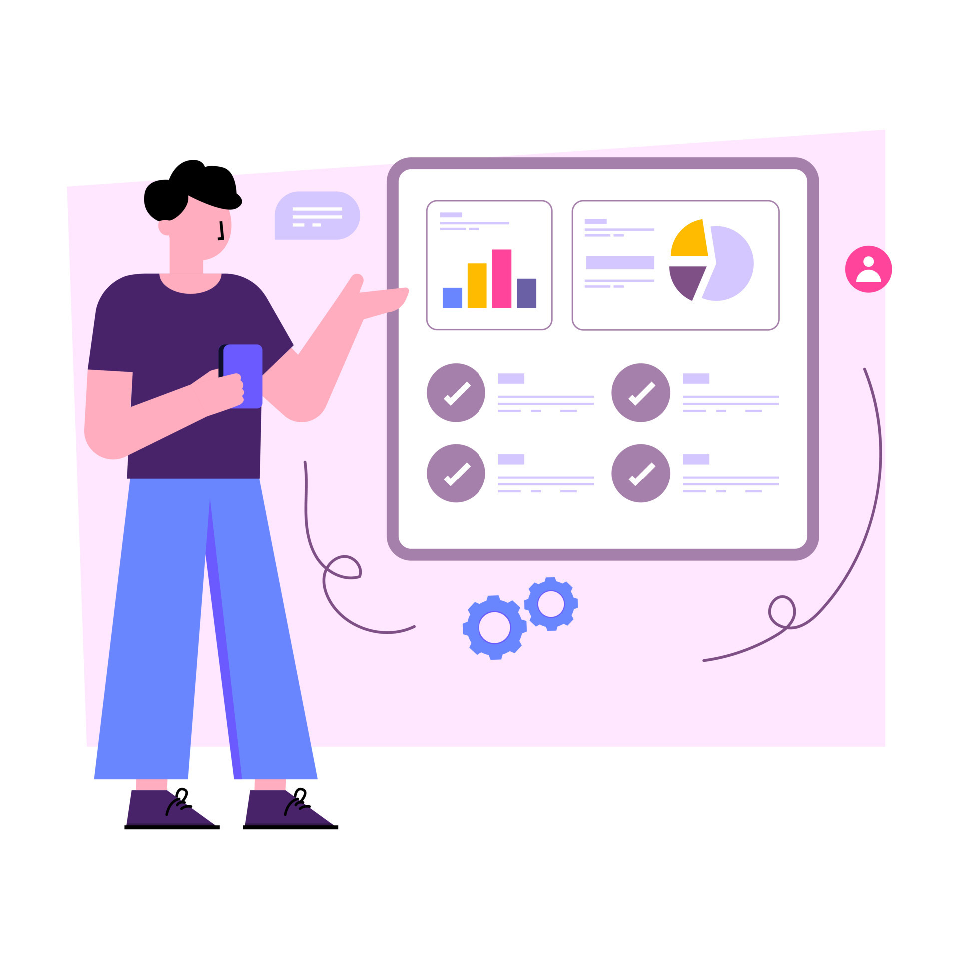 Trendy vector design of executive summary 12760877 Vector Art at Vecteezy