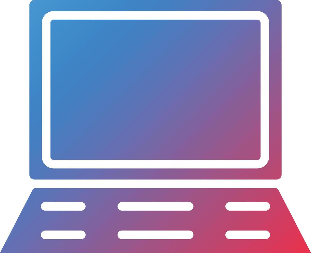 Laptop Icon Style vector