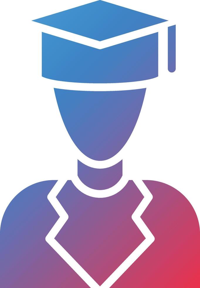 Professor Icon Style vector