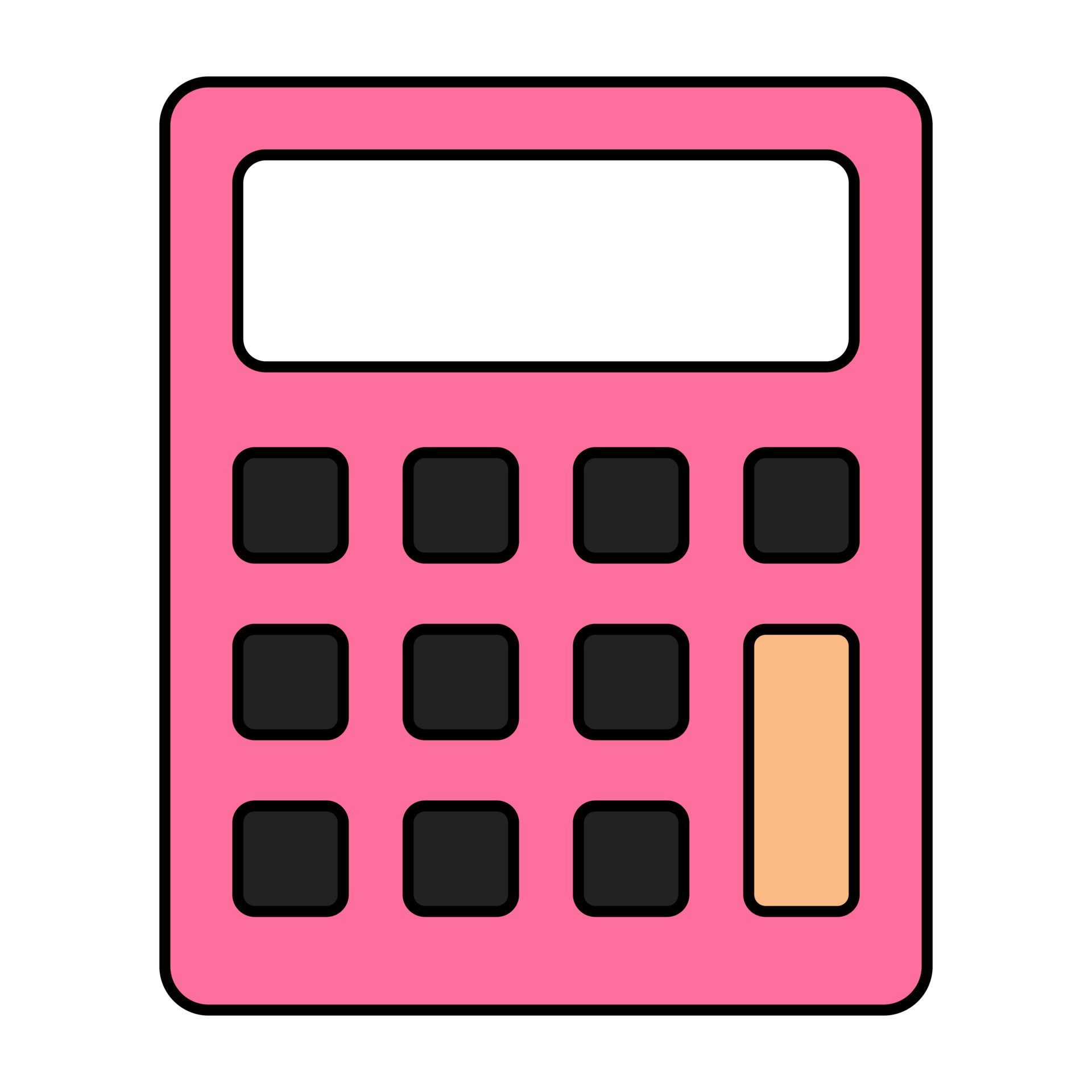 Modern style vector of calculator icon 12761808 Vector Art at Vecteezy