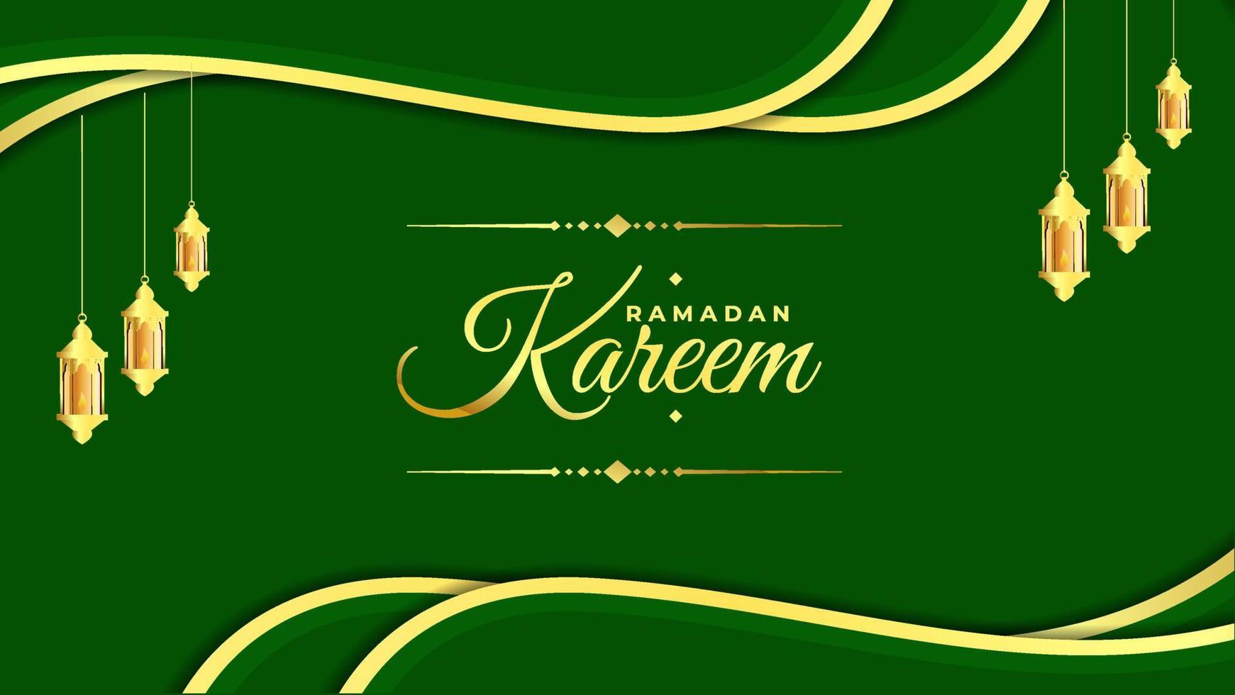 elegant Islamic background and Islamic pattern decoration vector