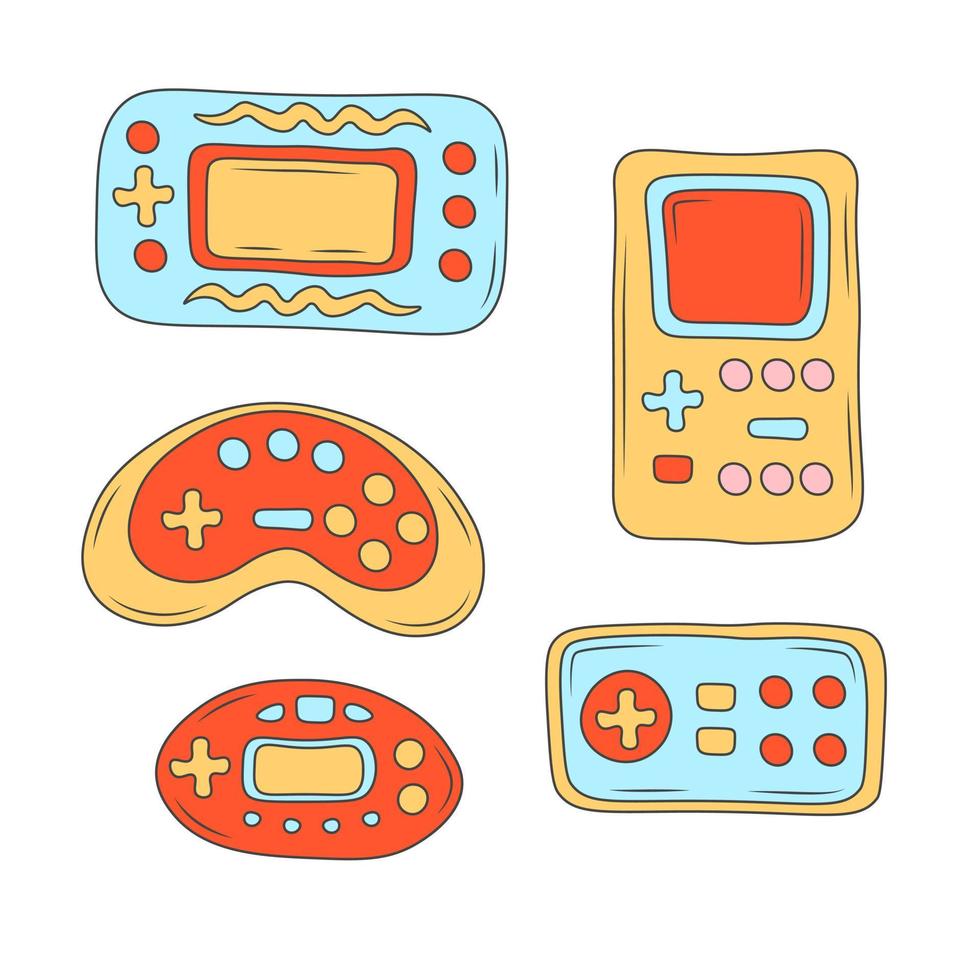 Retro video game vector set 12762841 Vector Art at Vecteezy