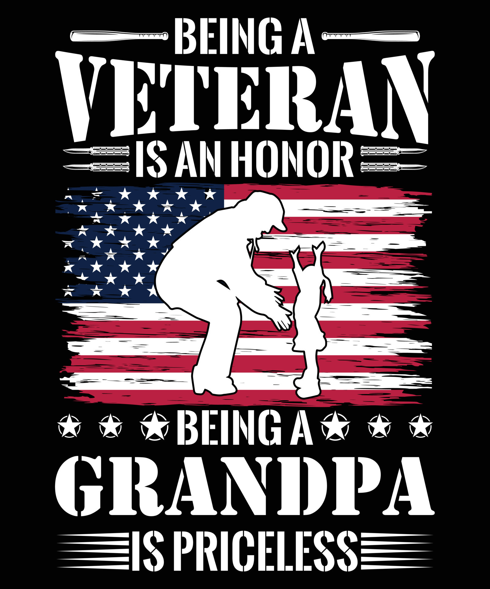 Veteran T-shirt Design 12763925 Vector Art at Vecteezy