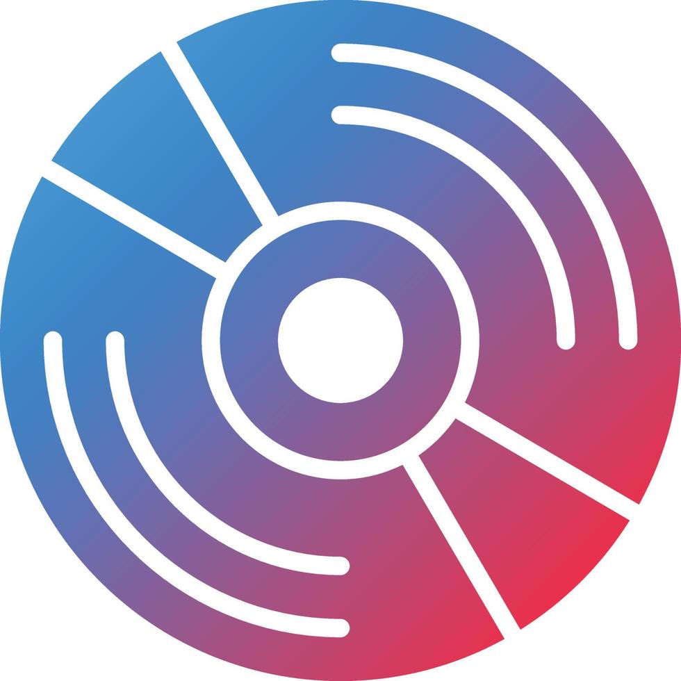 Compact Disc Icon Style vector