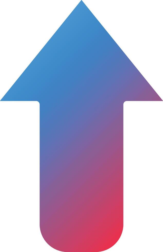 Up Arrow Icon Style vector