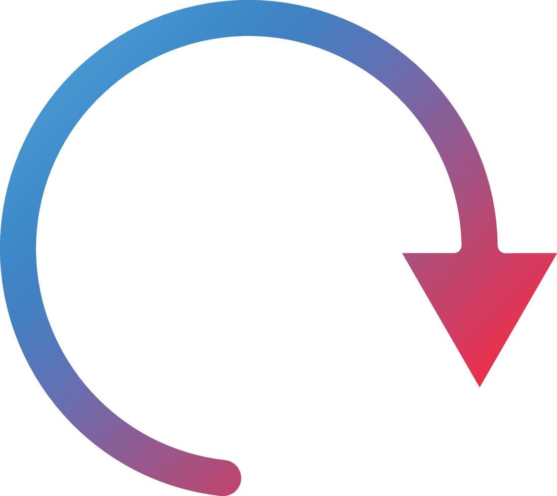 Redo Icon Style vector